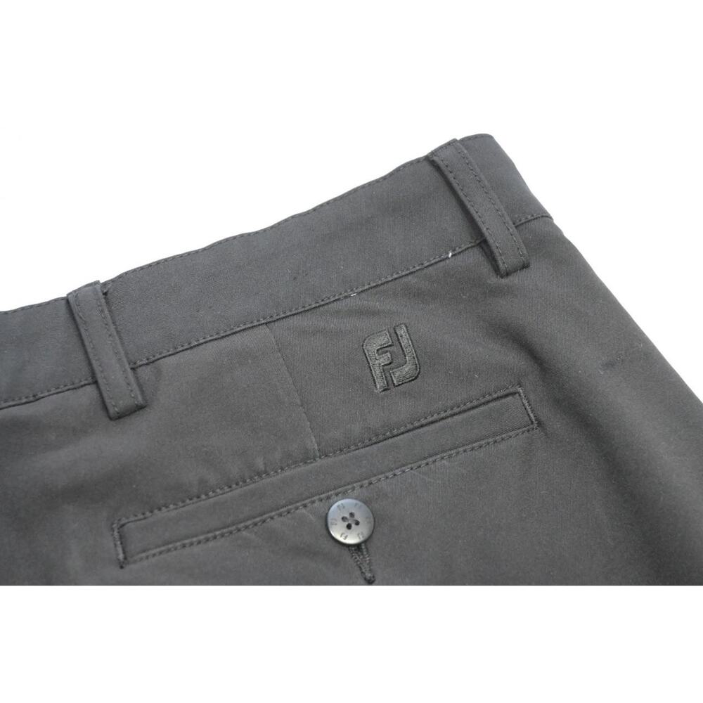 FootJoy Golf Shorts Dry Fitting Performance Black Flat Athletic Mens Size 38